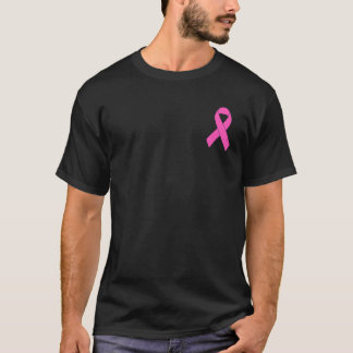 Camiseta Fita Rosa Fofa Conscientização do Câncer de Mama M