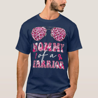 Camiseta Fita Rosa Óculos Solares Mamães De Cancer Da Mama