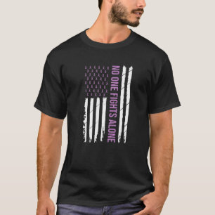 Camiseta Fita Roxa de Consciência do Lupus