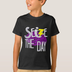 Camiseta Fita Roxa de Conscientização da Epilepsia Suporte