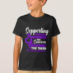 Camiseta Fita Roxa de Conscientização sobre Superose Depend