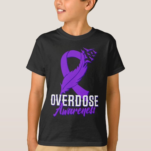 Camiseta Fita Roxa de Conscientização sobre Superose Depend (Frente)