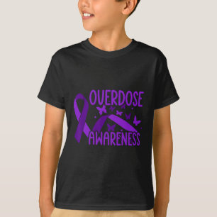 Camiseta Fita Roxa de Conscientização sobre Superose Vício