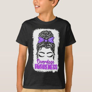 Camiseta Fita Roxa de Conscientização sobre Superose Vício