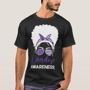 Camiseta Fita Roxa do Dia Internacional de Conscientização 