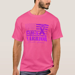 Camiseta Fita Roxa Eu Sou Uma Consciência De Demência Guerr
