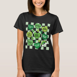 Camiseta Fita Verde Coração Problemas de Saúde Mental Alert