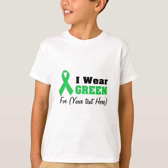 Camiseta Fita verde da consciência (Frente)
