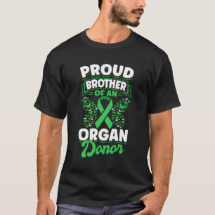 Camiseta Fita Verde De Dádiva De Órgios Irmão Orgânico De