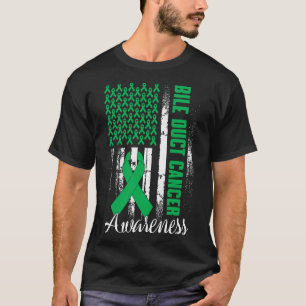 Camiseta Fita Verde Kelly de Consciencialização do Cancro d