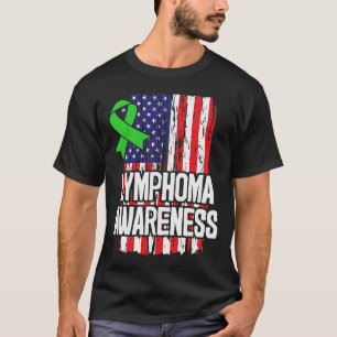 Camiseta Fita Verde Limão de Conscientização de Sobrevivent