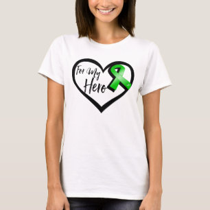 Camiseta Fita verde para meu herói