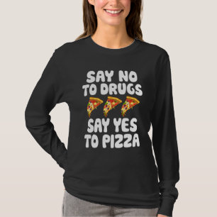 Camiseta Fita Vermelha de Consciencialização Diga Não às Dr