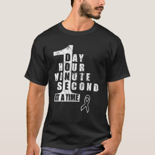 Camiseta Fita Vermelha Um Dia De Cada Vez Sensibilização
