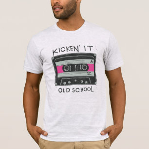 Camiseta Fita vintage da cultura pop dos anos 80