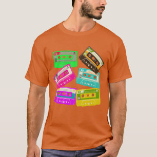 Camiseta Fitas Coloridas Mitape anos 80 90 menina