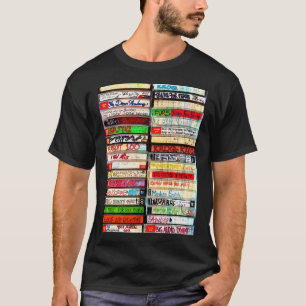Camiseta Fitas mistas dos anos 80