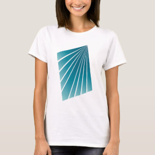 Camiseta Fitas turquesa