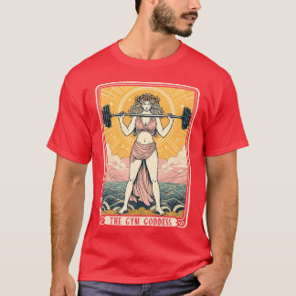 Camiseta Fitness de Levantamento de Peso Academia A Deusa d
