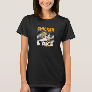 Camiseta Fitness de musculação com galinha de ginásio