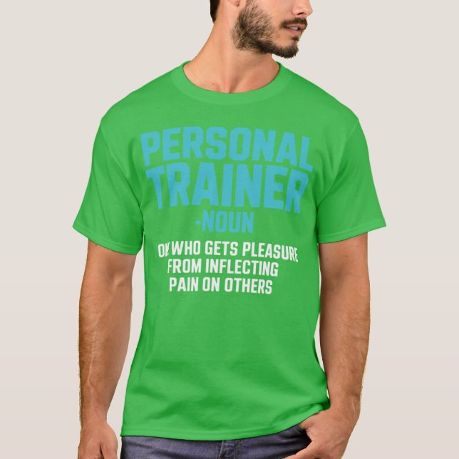 Camiseta Fitness Instructor Personalrainer Workout Coach gi (Frente)