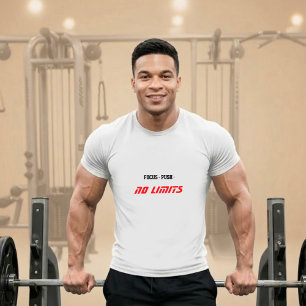 Camiseta Fitness Motivacional