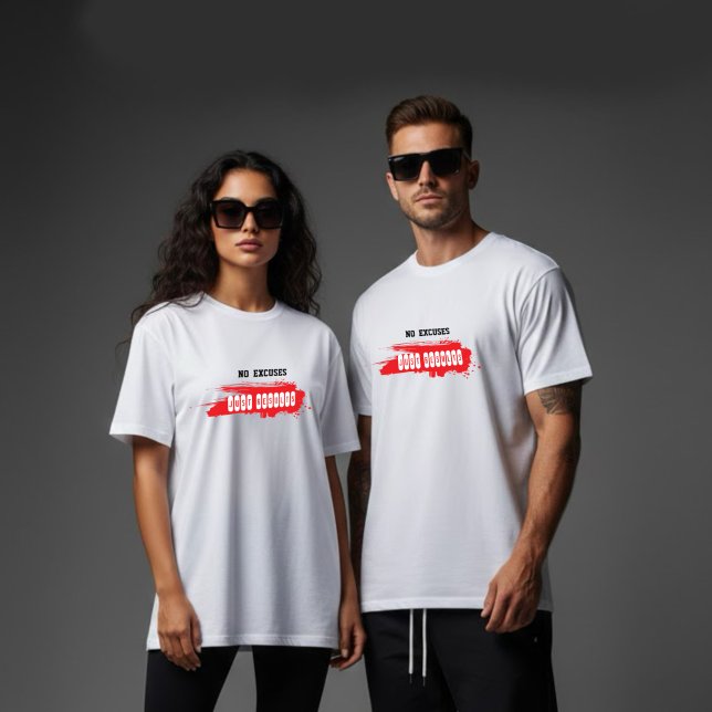 Camiseta Fitness motivational (Criador carregado)