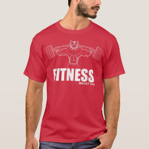 Camiseta FitnessBeast On TigerGym Motivation Malhação Say