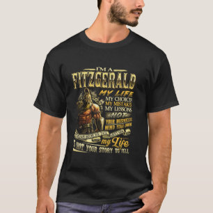 Camiseta FITZGERALD Nome da Família FITZGERALD Equipe do So