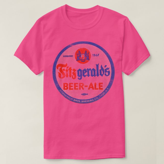 Camiseta Fitzgeralds Vintage Faded Look Design (Frente do Design)