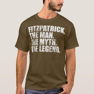 Camiseta FitzpatrickFitzpatrick Nome da família Fitzpatrick