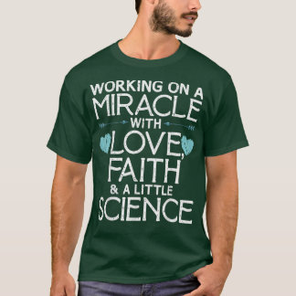 Camiseta FIV legal para homens mulheres transvase embriões