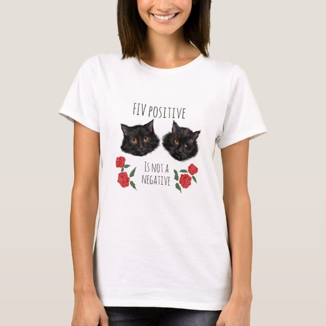 Camiseta FIV+ T-shirt (Frente)