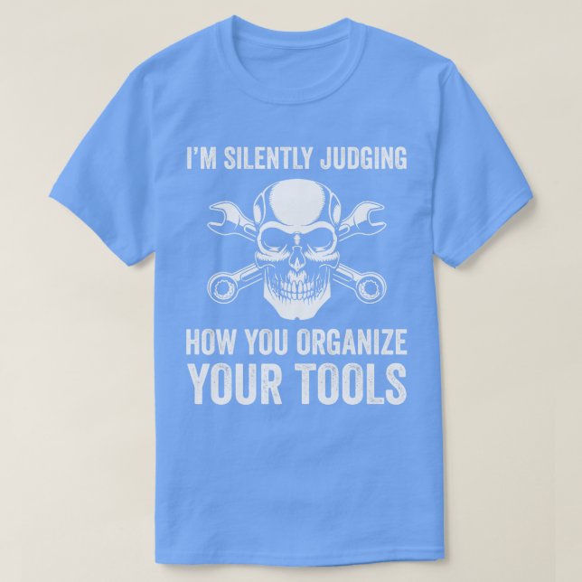Camiseta Fixação automática de garagem engraçada como ferra (Frente do Design)