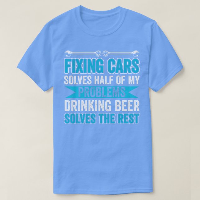 Camiseta Fixação automática de granulação mecânica 4 (Frente do Design)