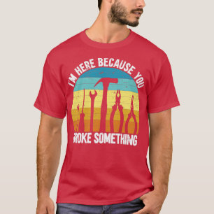Camiseta Fixação de eletricismo