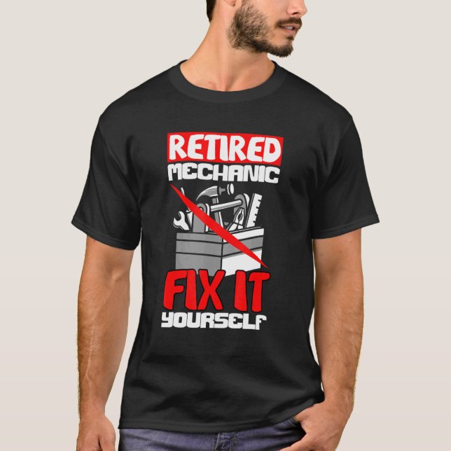 Camiseta Fixação do Engenheiro diesel Auto R mecânico apose (Frente)