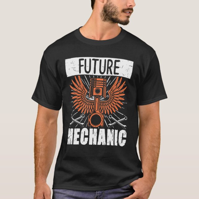 Camiseta Fixação do Engenheiro para automóveis diesel Futur (Frente)