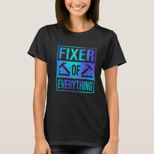 Camiseta Fixador De Tudo O Automóvel Mecânico De Passe De C