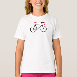 Camiseta Fixie preto e vermelho