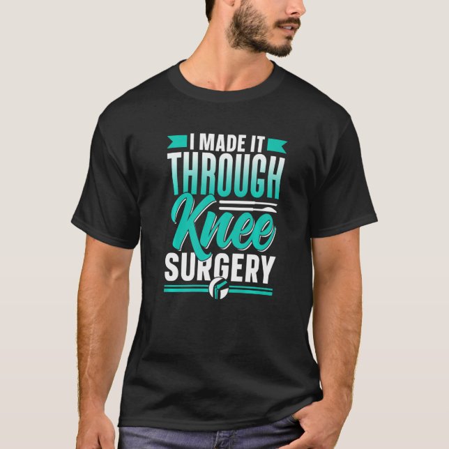 Camiseta Fiz Através Da Operação De Paciente De Cirurgia Do (Frente)