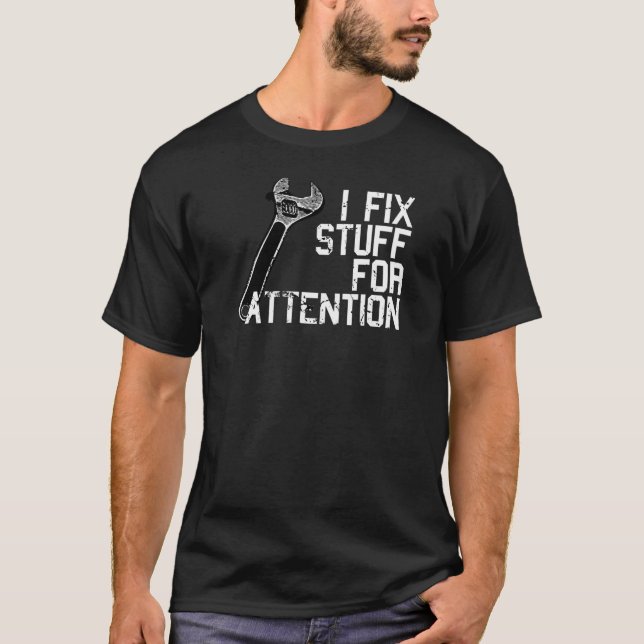 CAMISETA FIZ COISAS PARA ATENÇÃO - FRANCÊS (Frente)