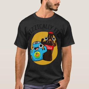 Camiseta Fizzy Cola Pun 1, Engraçado, Ajustado