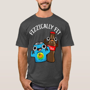 Camiseta Fizzy Cola Pun Fizzy Ajustado Engraçado