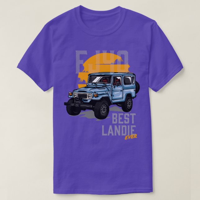 Camiseta FJ40 A Melhor Landie Nunca (Frente do Design)