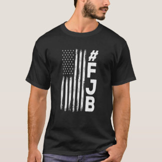 Camiseta FJB Pro América Bandeira em Dificuldade dos EUA F