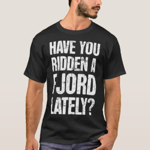Camiseta Fjord Horseback norueguês Fjord