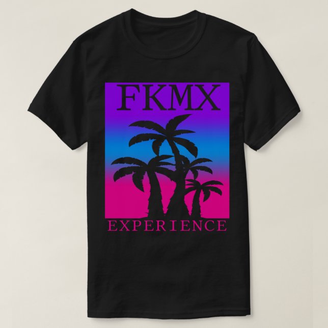 CAMISETA FKMX PALM TREES EXPERIENCE T-SHIRT (Frente do Design)