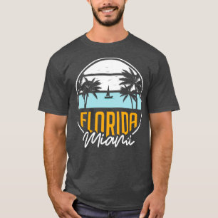 Camiseta FL Summer Vacation Exótica Miami na Flórida