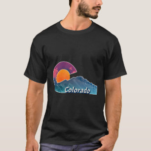 Camiseta Flag Inspirou Longs Peak Colorado